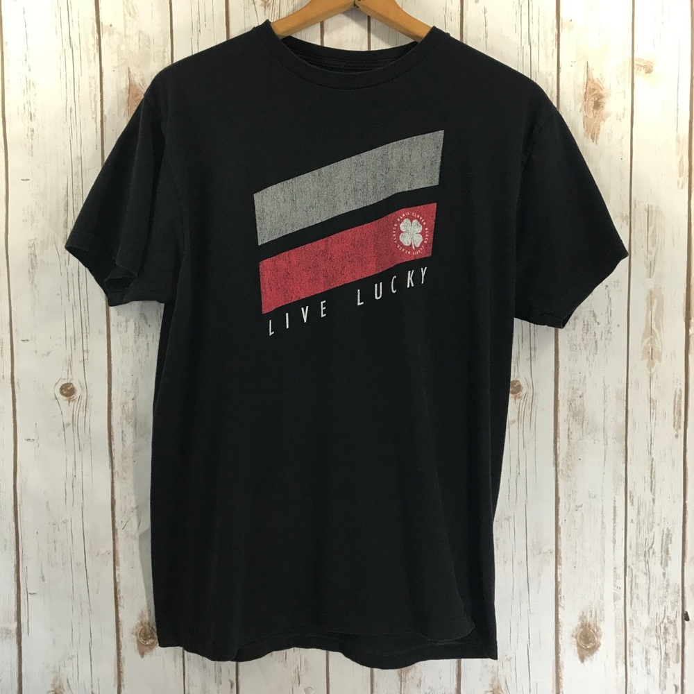 (SOLD) Black Clover Black Graphic T-shirt - Picture 2 of 5